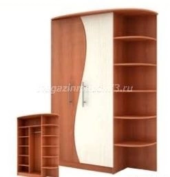 Пифагор Шкаф 2-х Створчатый МДФ (Ш-1250 х В-2100 х Г-470 мм/Разные Цвета