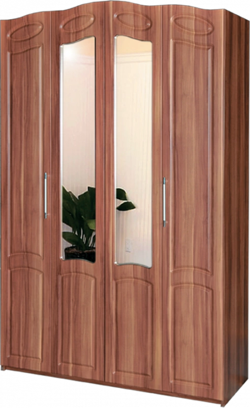 Клеопатра Шкаф 4-х Створчатый МДФ (Ш-1400 х В-2180 х Г-500 мм)/Разные Цвета