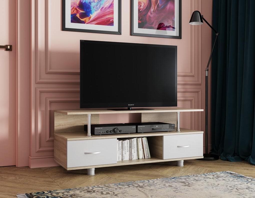 ТВ-Тумба Грейс (Ш-1200 × В-470 × Г-420 мм)/Разные Цвета