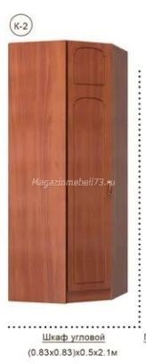Каприз Шкаф Угловой Комбинированный К-2