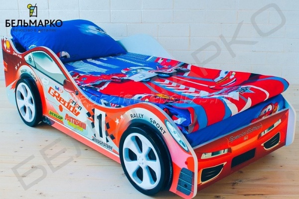Детская кровать-тачка СТРЕЛА