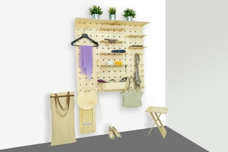 Панель настенная "Необычная мебель 1" перфорированная (1200х600)