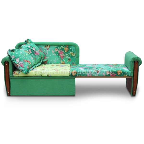 Детский Диван-Софа Боковая/Раскладной с Ящиком для Белья/Разные Цвета (Ш-700 х Д-1300 мм)