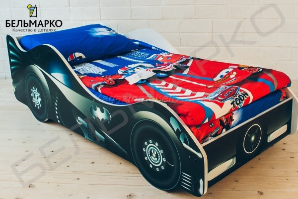 Детская кровать-тачка БЭТМОБИЛЬ