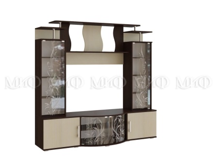 Стенка Виола (Ш-1850 мм x В-1800 мм x Г-560 мм)/Разные Цвета