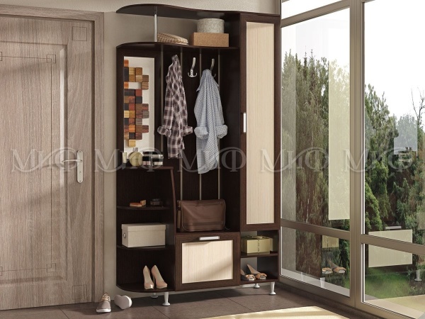 Прихожая Ксения-2/Разные Цвета (1,21х2,05х0,34)