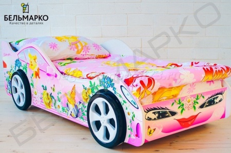 Детская кровать-тачка ФЕЯ
