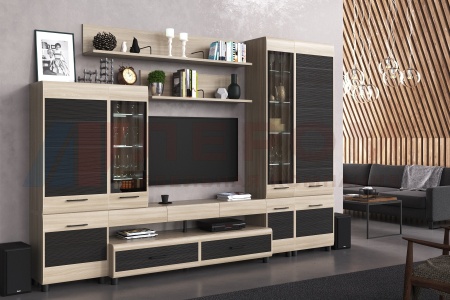 Гостиная-Стенка Камелия №2 (В-2172 х Ш-3060 х Г-452 мм)