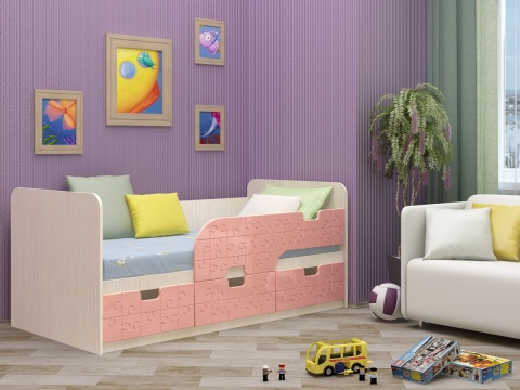 Детская Кровать Юнга-9 /Разные Цвета