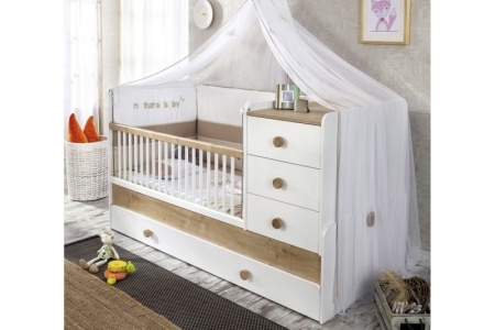 Кроватка-трансформер "Natura Baby"