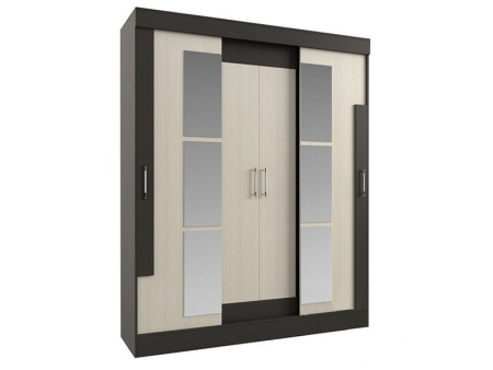 Шкаф-Купе Фиджи (Ш-1500/1700 х В-2100 х Г-540 мм)/Разные Цвета 