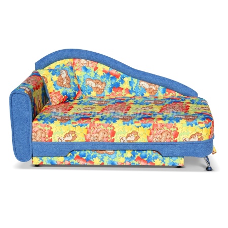 Детский Диван Тахта Раскладной с Ящиком для Белья/Разные Цвета (Ш-830 х Д-1500 мм)