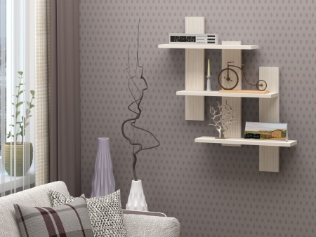 Полка Настенная №2/Разные Цвета