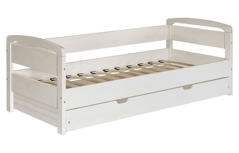 Детская Кровать Массив-Эко Школьник/Разные Цвета Ш-860 х Г-2060 х В-650 мм