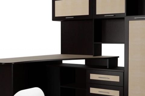 Компьютерный стол "Мебелайн-48" (тумба справа)