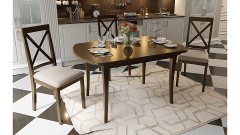 Стол обеденный раздвижной «Альт»/Разные Цвета и Размеры