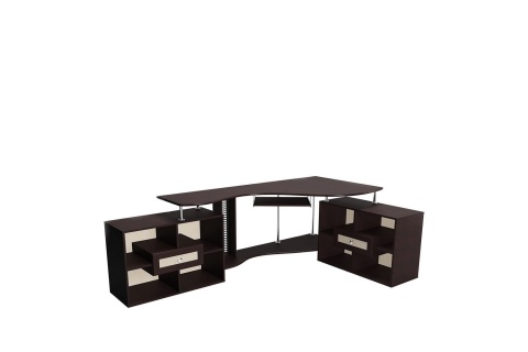 Компьютерный стол "Мебелайн-10" (угол справа)