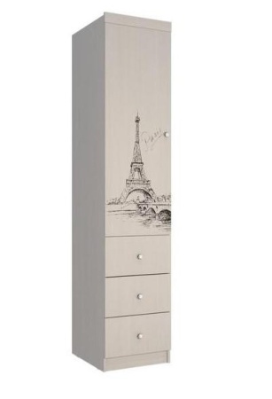 Пенал с Ящиками Мийа-3 ПЯ-304/ Фотопечать(Ш-450 х В-2130 х Г-509 мм)