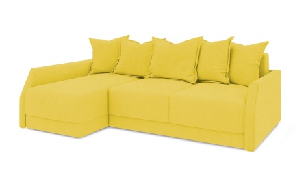 Диван Угловой Люксор Slim Т2 Разные Цвета/Д-2330 х Ш-1650 х В-830 мм