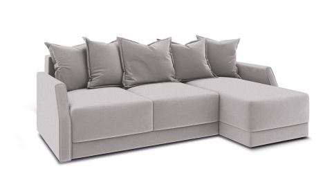 Диван Угловой Люксор Slim Т1 Разные Цвета/Д-2330 х Ш-1650 х В-830 мм