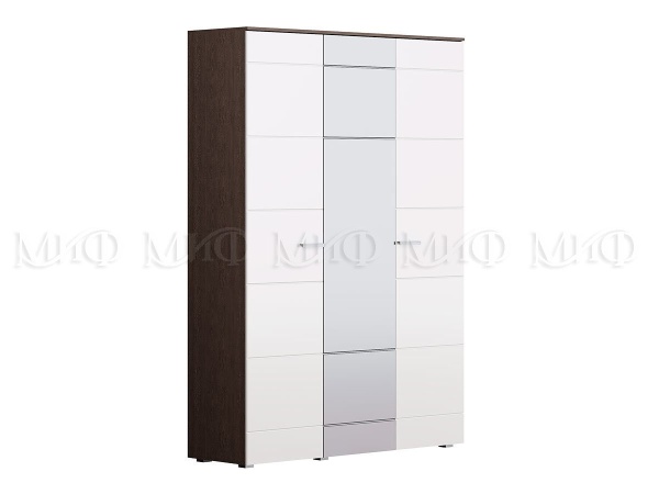 Шкаф 3-х Створчатый Ницца-1 ( Ш-1500 мм x В-2236 мм x Г-524 мм)/Разные Цвета