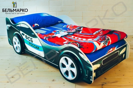 Детская кровать-тачка ФСБ
