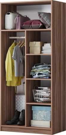 Шкаф 2-х Створчатый Вирджиния (Ш- 900 х В-2016 х Г-520 мм)/Разные Цвета