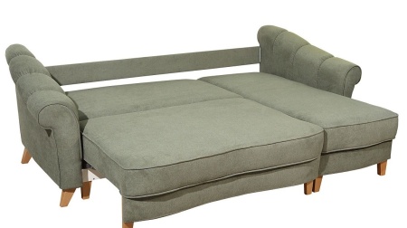 Угловой Ортопедический Диван Николь/Разные Цвета Ш-2430 х Г-1650 х В-930 мм