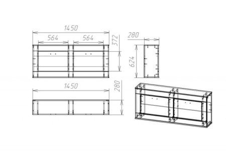 Обувница "Мебелеф 24"