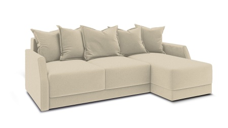 Диван Угловой Люксор Slim Т1 Разные Цвета/Д-2330 х Ш-1650 х В-830 мм