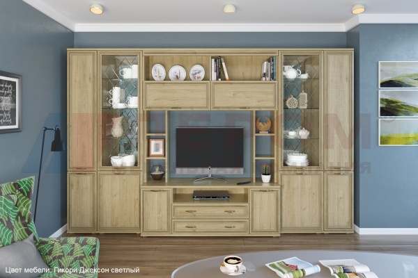 Гостиная-Стенка Карина-04 (В-2224 х Ш-3420 х Г-448 мм)