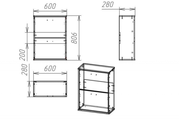 Обувница "Мебелайн 1"