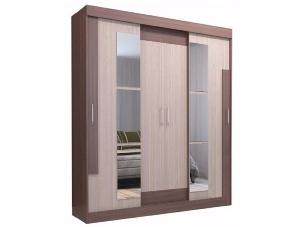 Шкаф-Купе Фиджи (Ш-1500/1700 х В-2100 х Г-540 мм)/Разные Цвета 