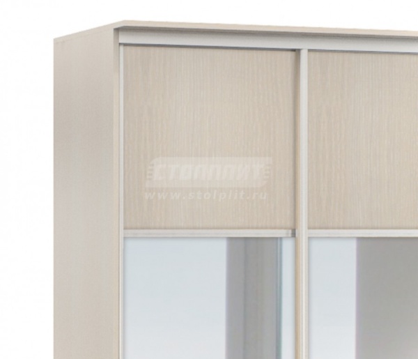 Шкаф 3-х дверный СБ-1087БП Дуб Молочный