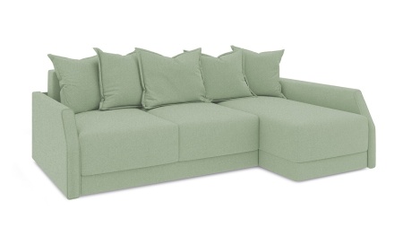 Диван Угловой Люксор Slim Т2 Разные Цвета/Д-2330 х Ш-1650 х В-830 мм