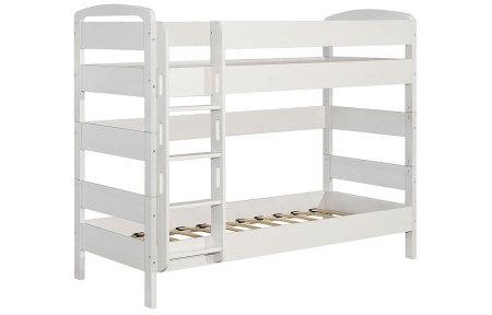 Детская Кровать Массив-Эко Школьник Двухъярусная/Разные Цвета Ш-860 х Г-2060 х В-1640 мм