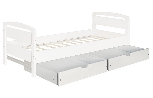 Детская Кровать Массив-Эко Школьник/Разные Цвета Ш-860 х Г-2060 х В-650 мм